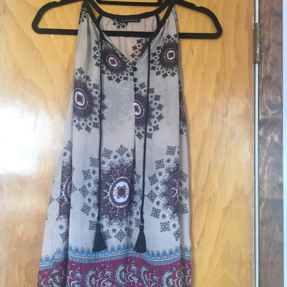 Tank top blouse